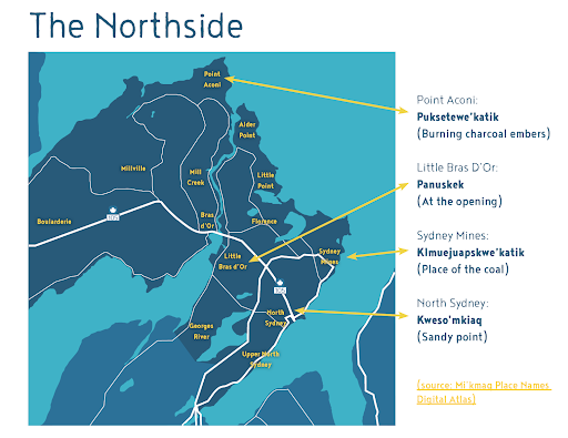 a map of the areas considered "the Northside"